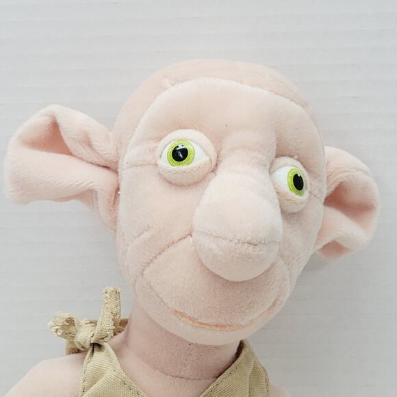 Harry Potter The Noble Collection 12" Poseable Plush/Stuffed Dobby House Elf - Picture 2 of 11